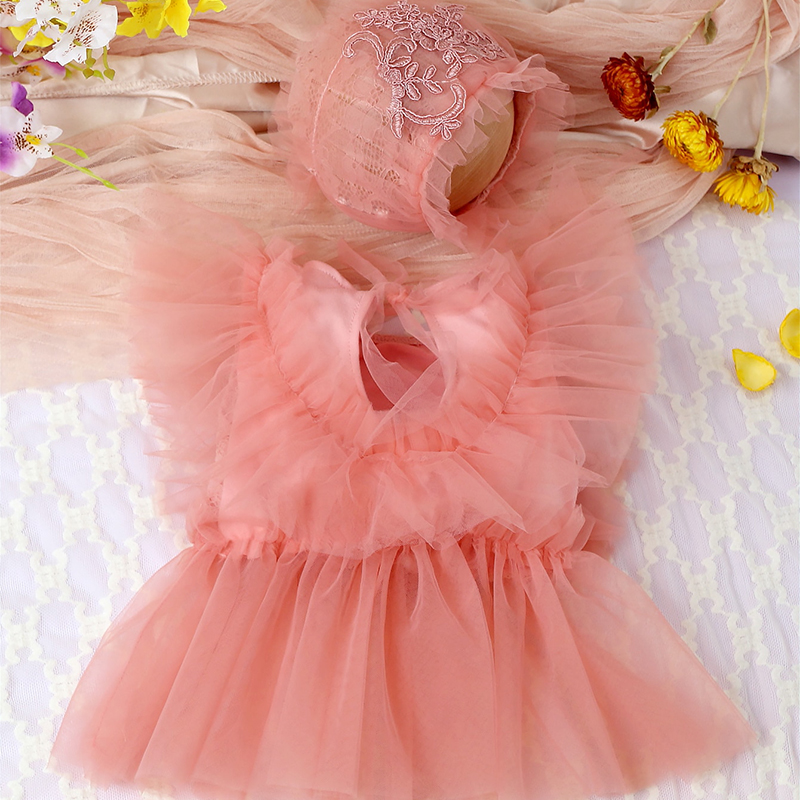 Ylsteed 新生児女の子メッシュロンパース帽子セット赤ち - Baby Clothing Brand のレビューと価格