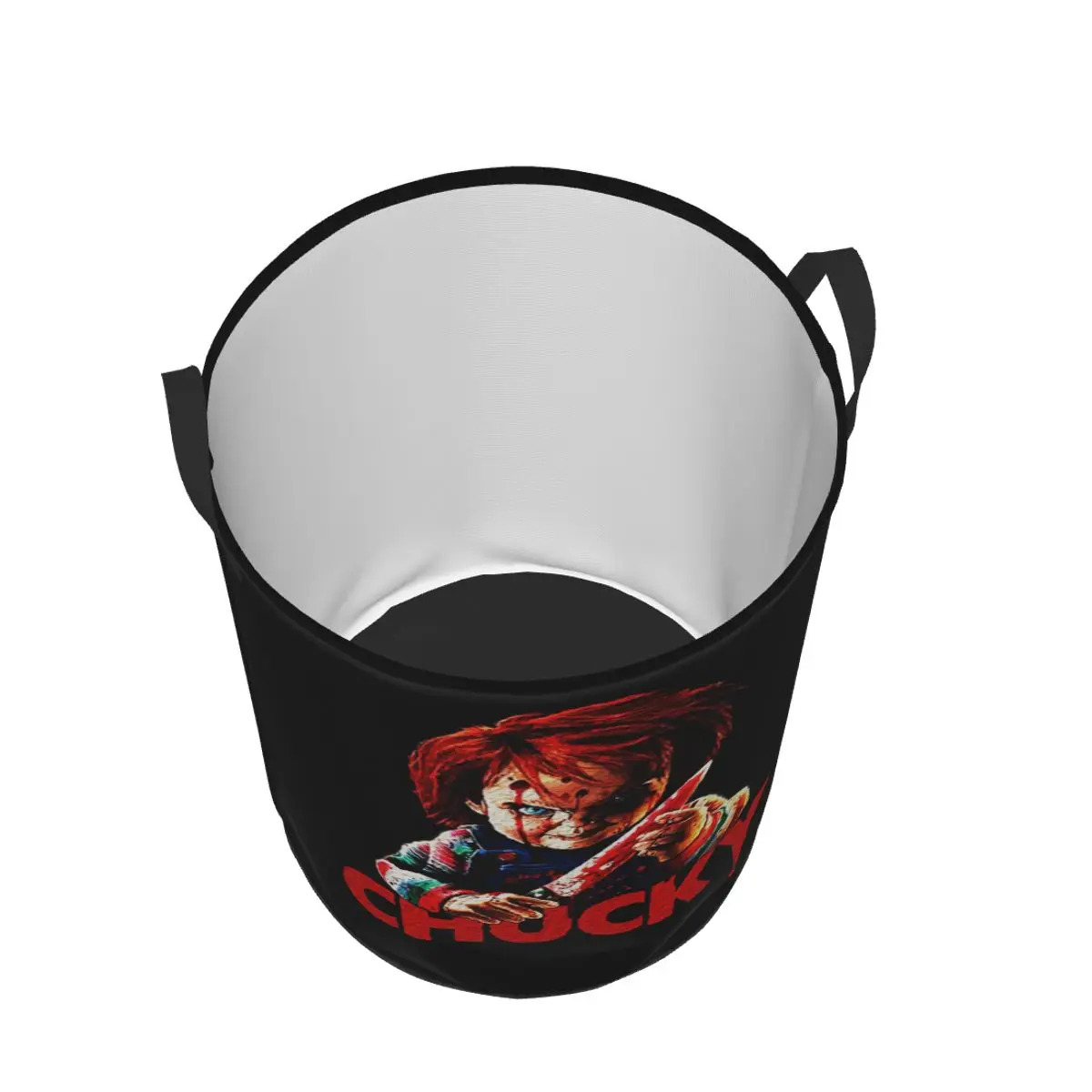 チャッキーキラーホラーハロウィンランドリーバスケット折りたた - Baby Clothing Storage のレビューと価格