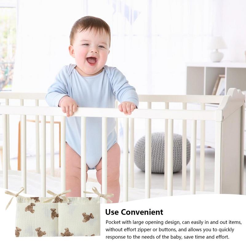 ベビーベッドオーガナイザー、キャディベッド、収納バッグ、2ポ - Baby Clothing Storage のレビューと価格