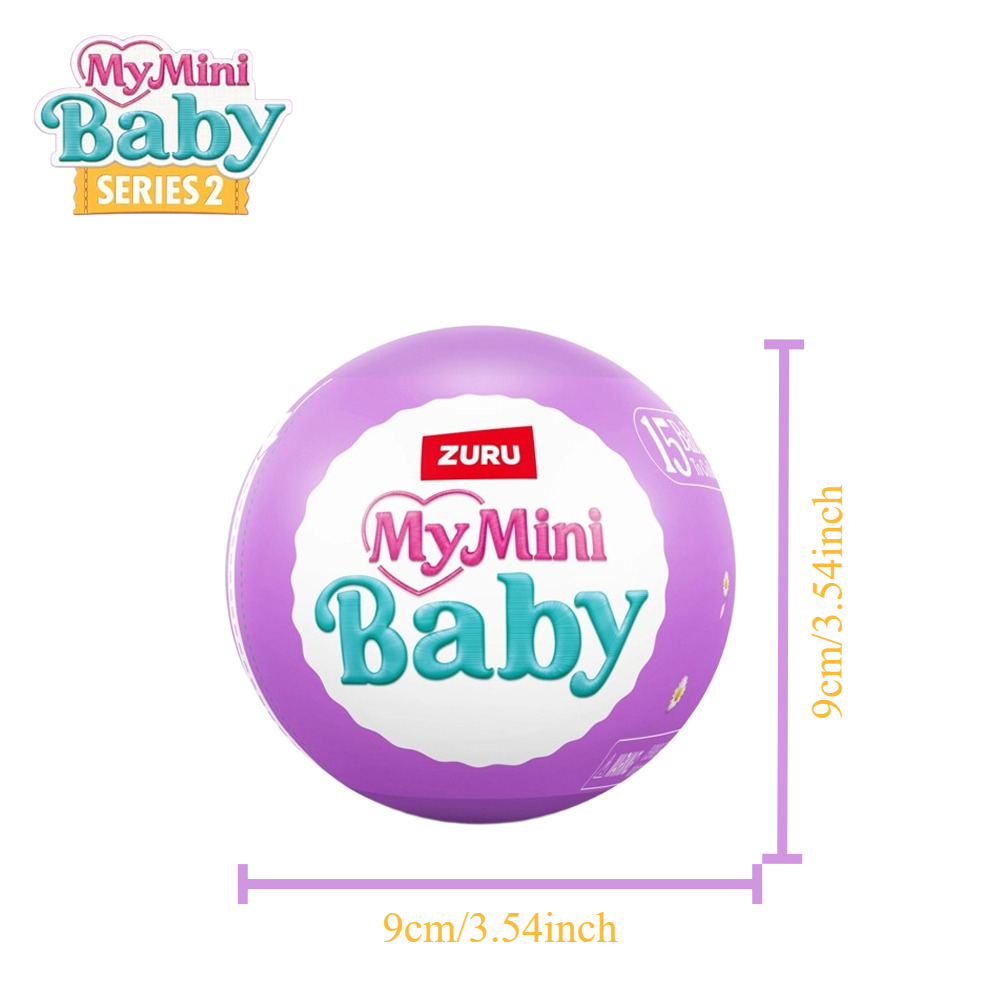 ズール マイミニベイビー2 5サプライズコレクタブルミステリ - Baby Clothing Model のレビューと価格
