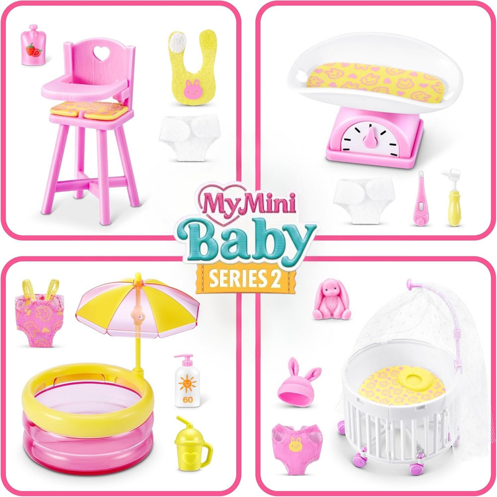 ズール マイミニベイビー2 5サプライズコレクタブルミステリ - Baby Clothing Model のレビューと価格
