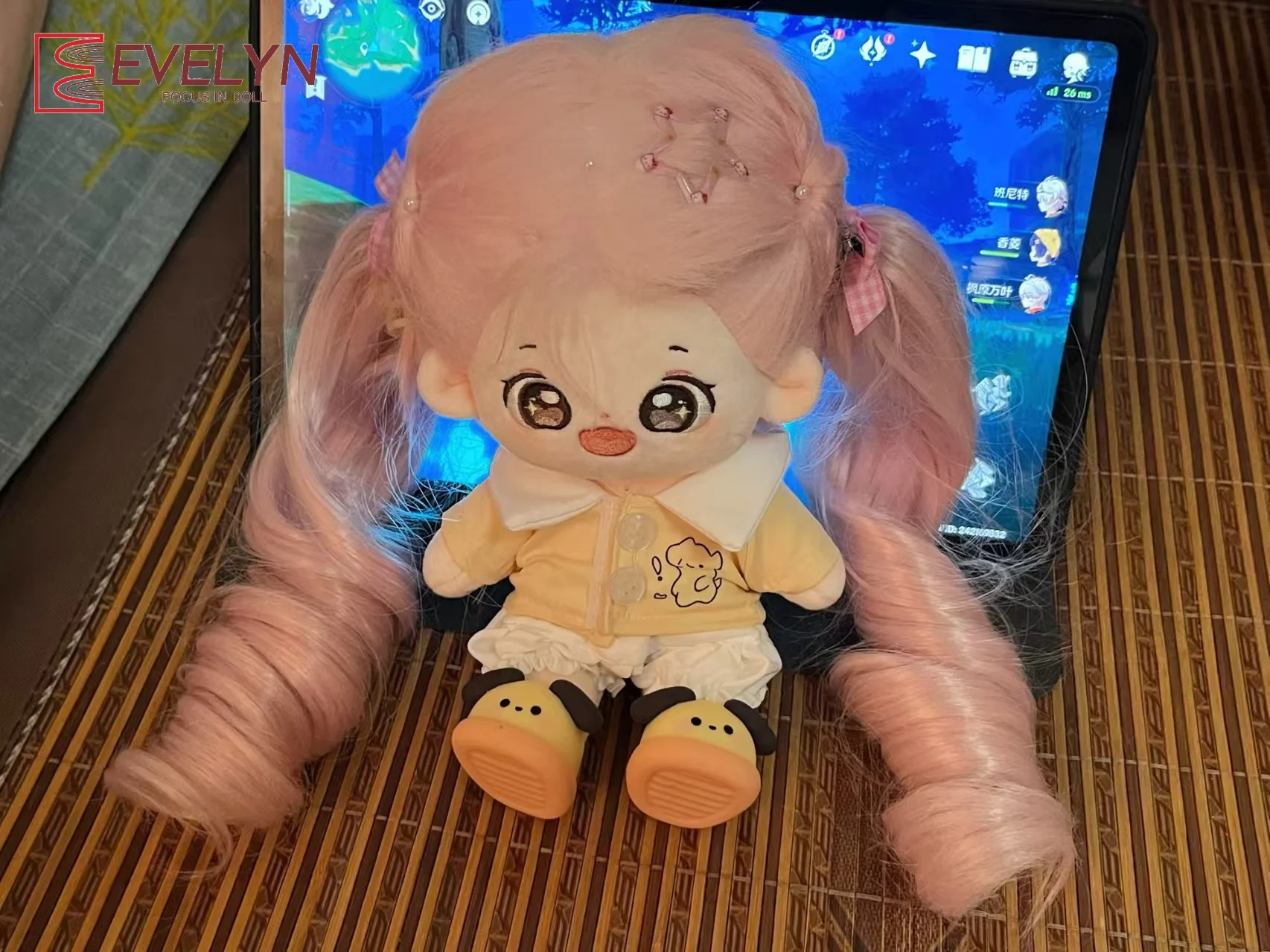 エブリン20cmベビー服コットンネットワーク有名人形用のかわ - Baby Clothing Used のレビューと価格