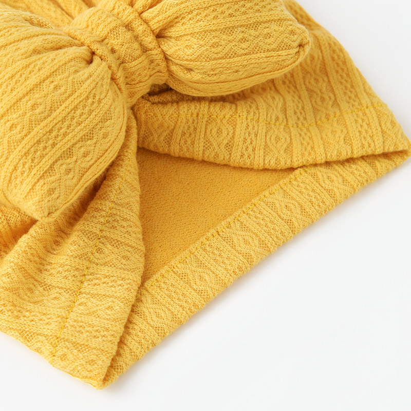 かわいいちょう結びベビーターバン帽子ソフト新生児女の子インデ - Baby Hat Beanie のレビューと価格
