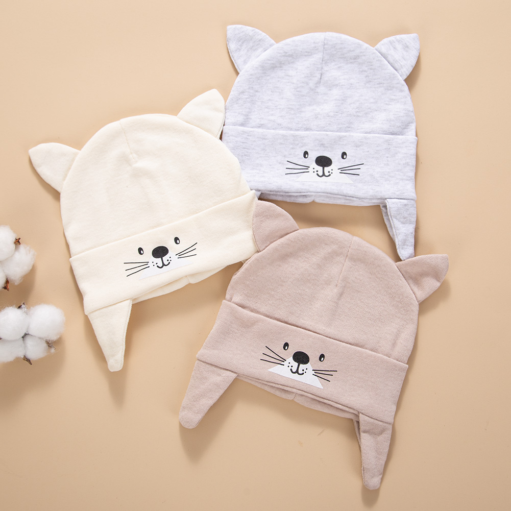 綿のベビーベビーハット、男女兼用、0〜2歳の新生児用、超ソフ - Baby Hat Beanie のレビューと価格