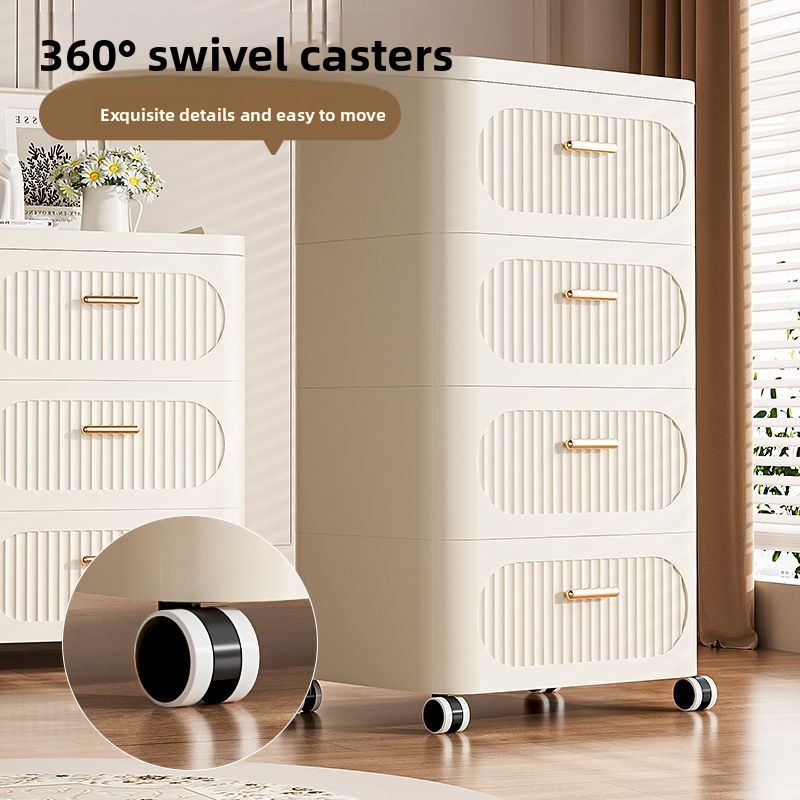 多機能30-52収納引き出し付き収納キャビネット（ホイール付 - Baby Clothing Storage のレビューと価格