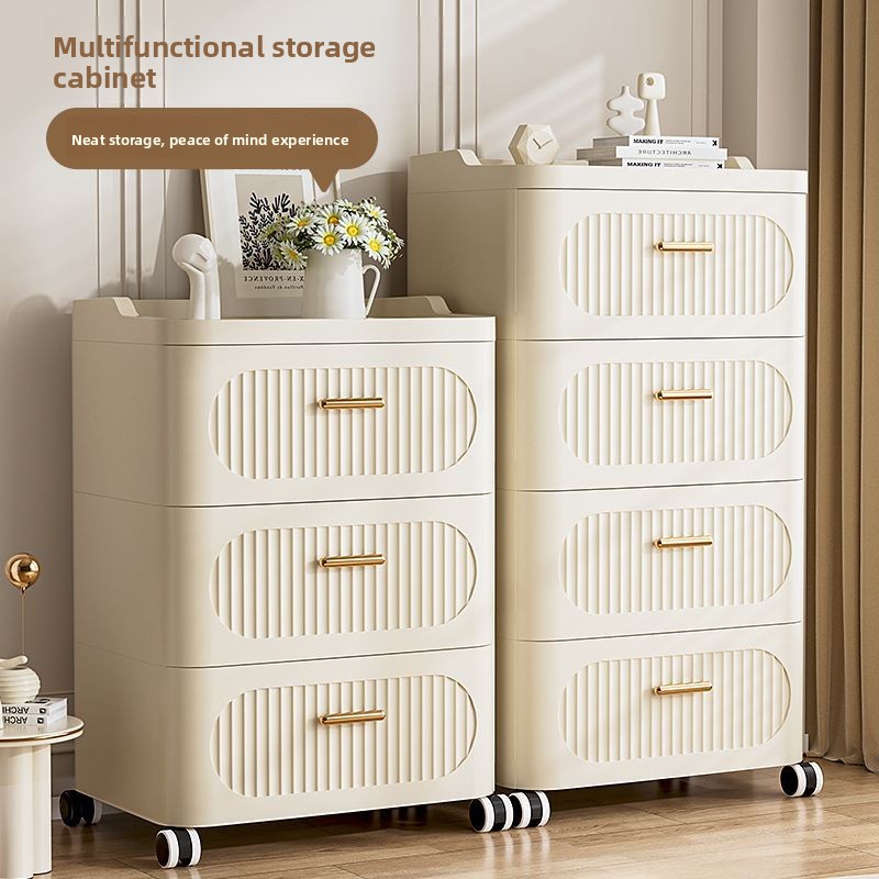 多機能30-52収納引き出し付き収納キャビネット（ホイール付 - Baby Clothing Storage のレビューと価格