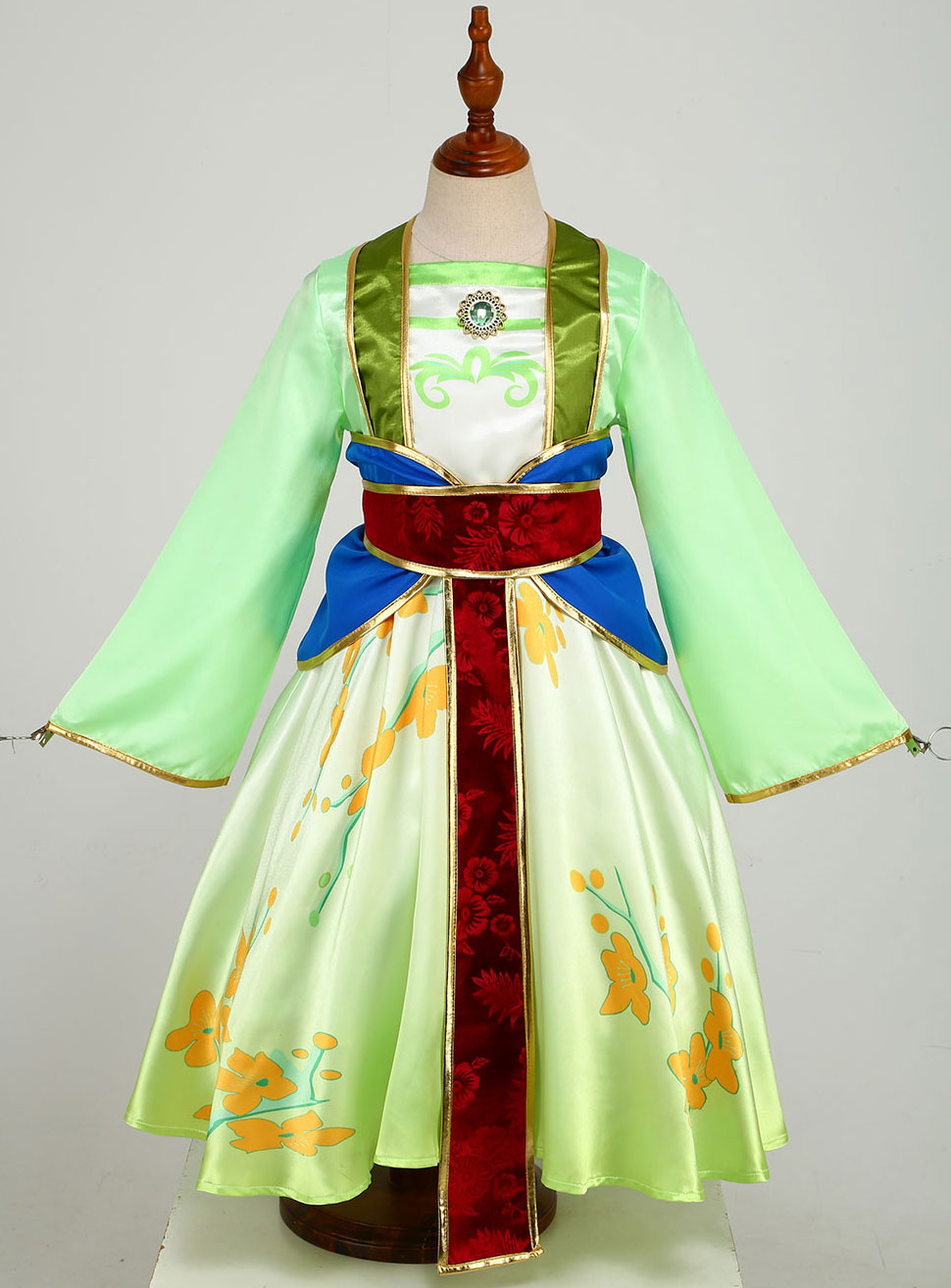カーニバルコスプレハロウィンベビーガールズムーラン風パーティ - Baby Z Clothing のレビューと価格