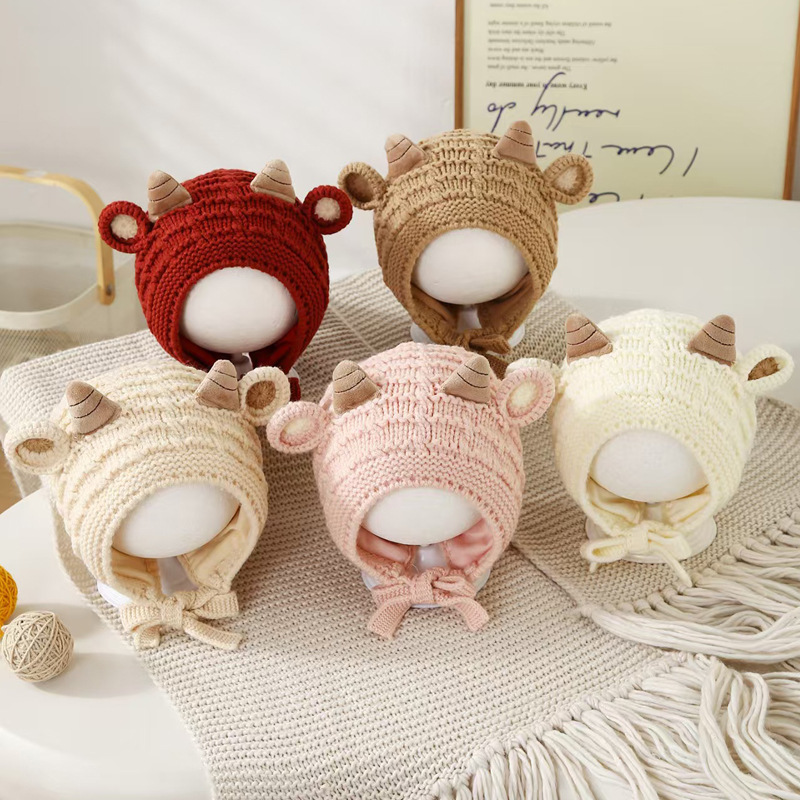 ベビーウィンターニット暖かい帽子 45-50cm 幼児用ニッ - Baby Hat Beanie のレビューと価格