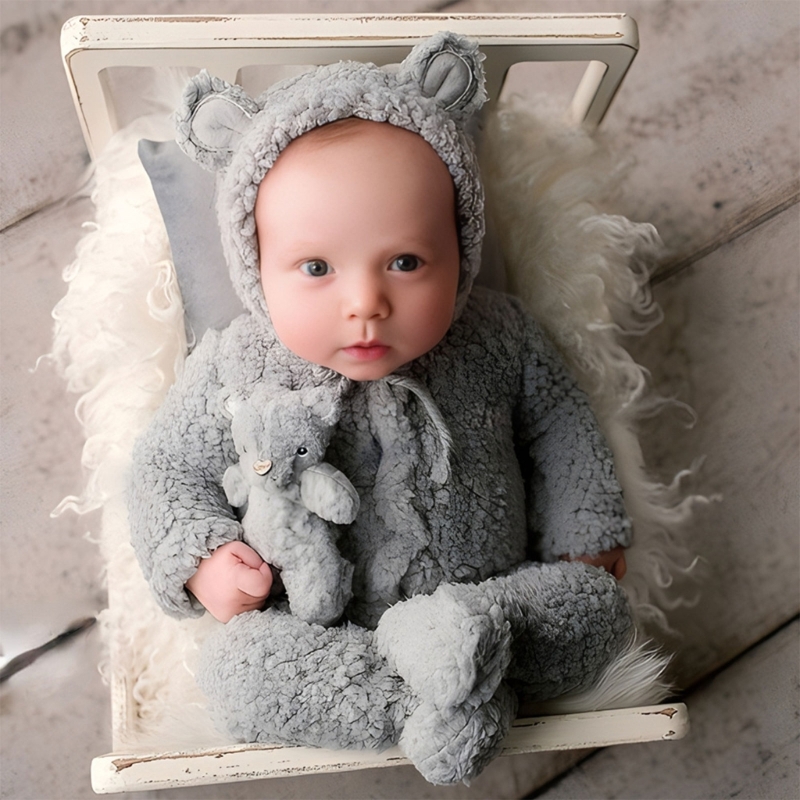 2 個の写真撮影の小道具赤ちゃん男の子女の子ユニセックスジャ - Baby Clothing Brand のレビューと価格