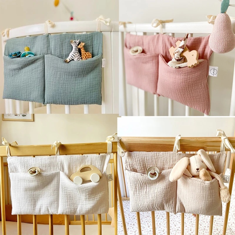 1/2 個ベビーベッドオーガナイザーコットキャディベッド収納 - Baby Clothing Storage のレビューと価格