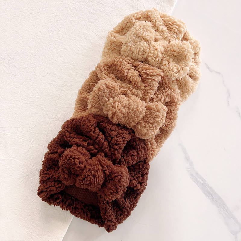 かわいい新生児用ノットターバンボウ生地厚手耳あて付き幼児用イ - Baby Hat Beanie のレビューと価格