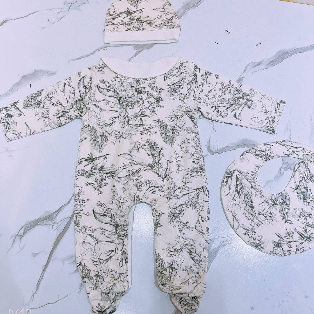 2024年新作デザインベビー服 新生児用純綿ジャンプスーツ  - Baby Clothing Brand のレビューと価格