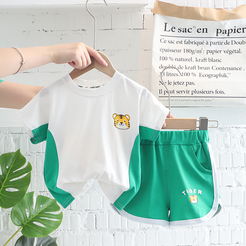 男の子と女の子のための服のセット,幼児のためのかわいい動物の - Baby Clothing Model のレビューと価格